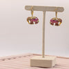 Ruby Elephant Stud Earrings
