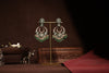 Green Kundan Chandbali Earrings - photo 2
