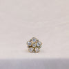 Polki Flower Cluster Ring