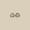 Black Bordered Kundan Trillion Studs