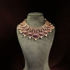 Ruby Kundan Bib Choker & Earring Set - photo 10