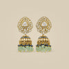 Emerald Jhumka Earrings