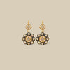 Kundan Floral Drop Earrings