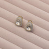 Kundan Pear Stud Earrings